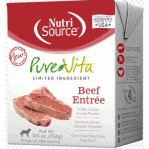 NutriSource Pure Vita Beef Pate